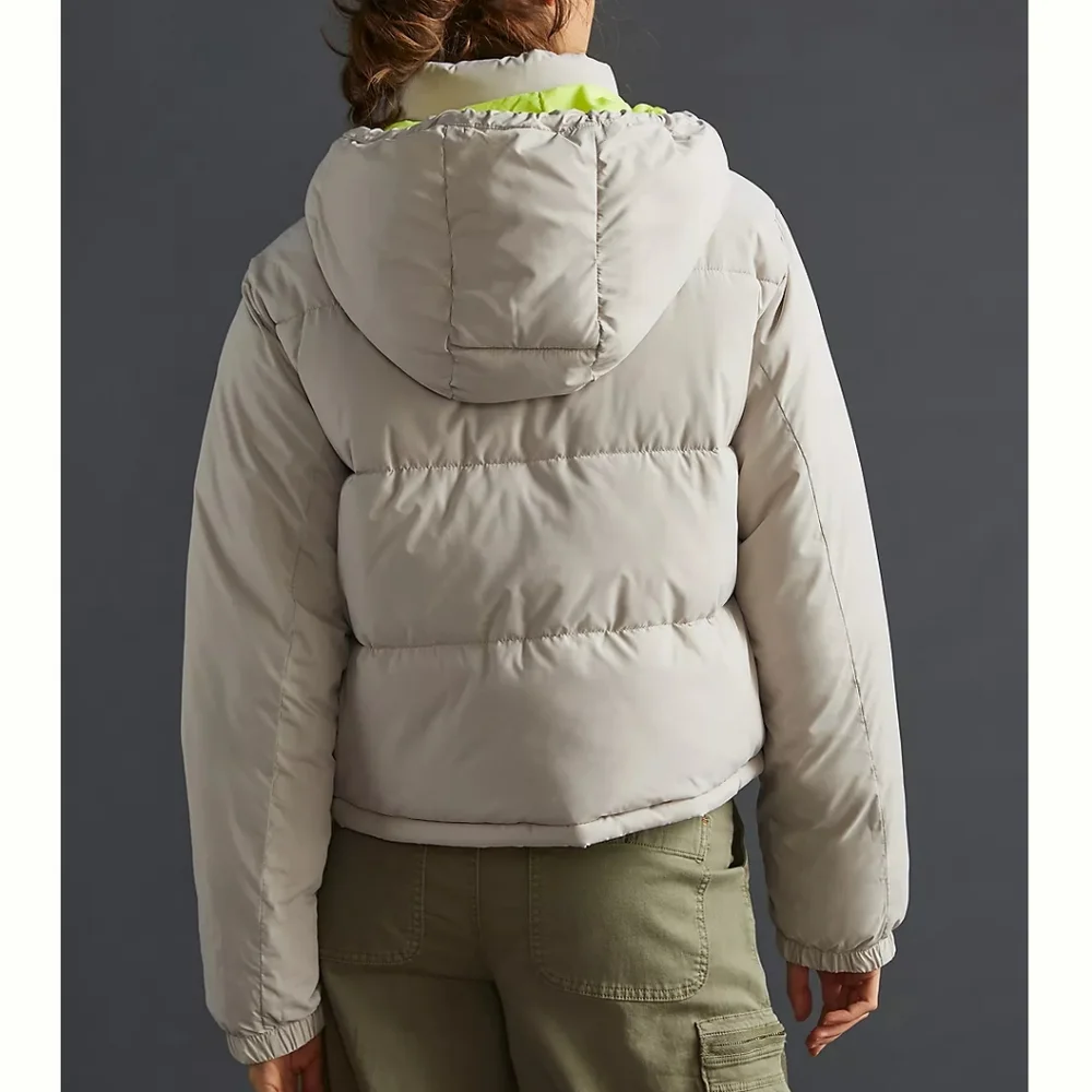 ANTHROPOLOGIE Hooded Puffer Jacket - Picture 5 of 10